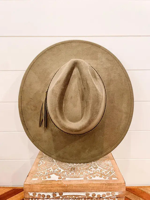 Vegan Suede Hat