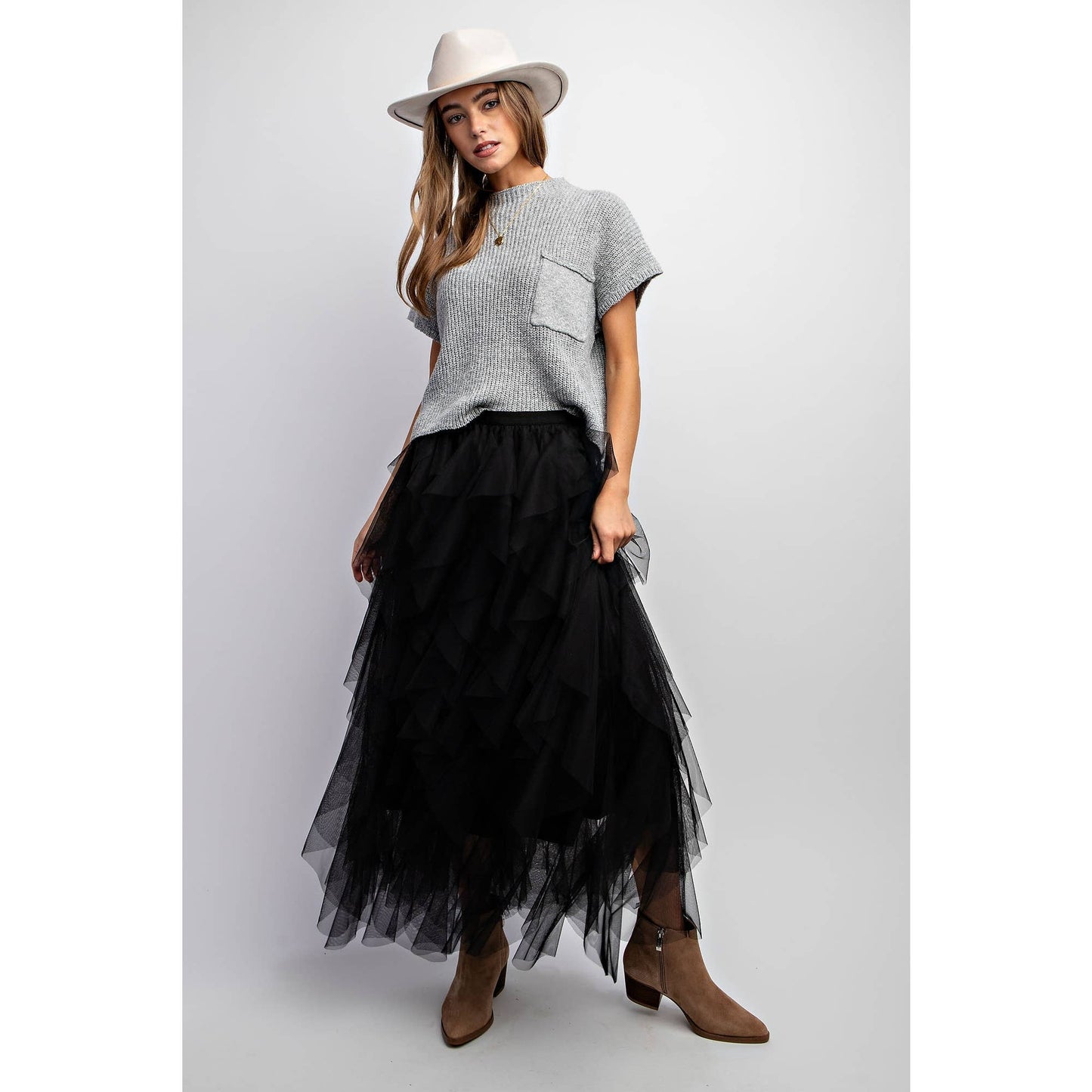 Wanderlust Tulle Maxi Skirt