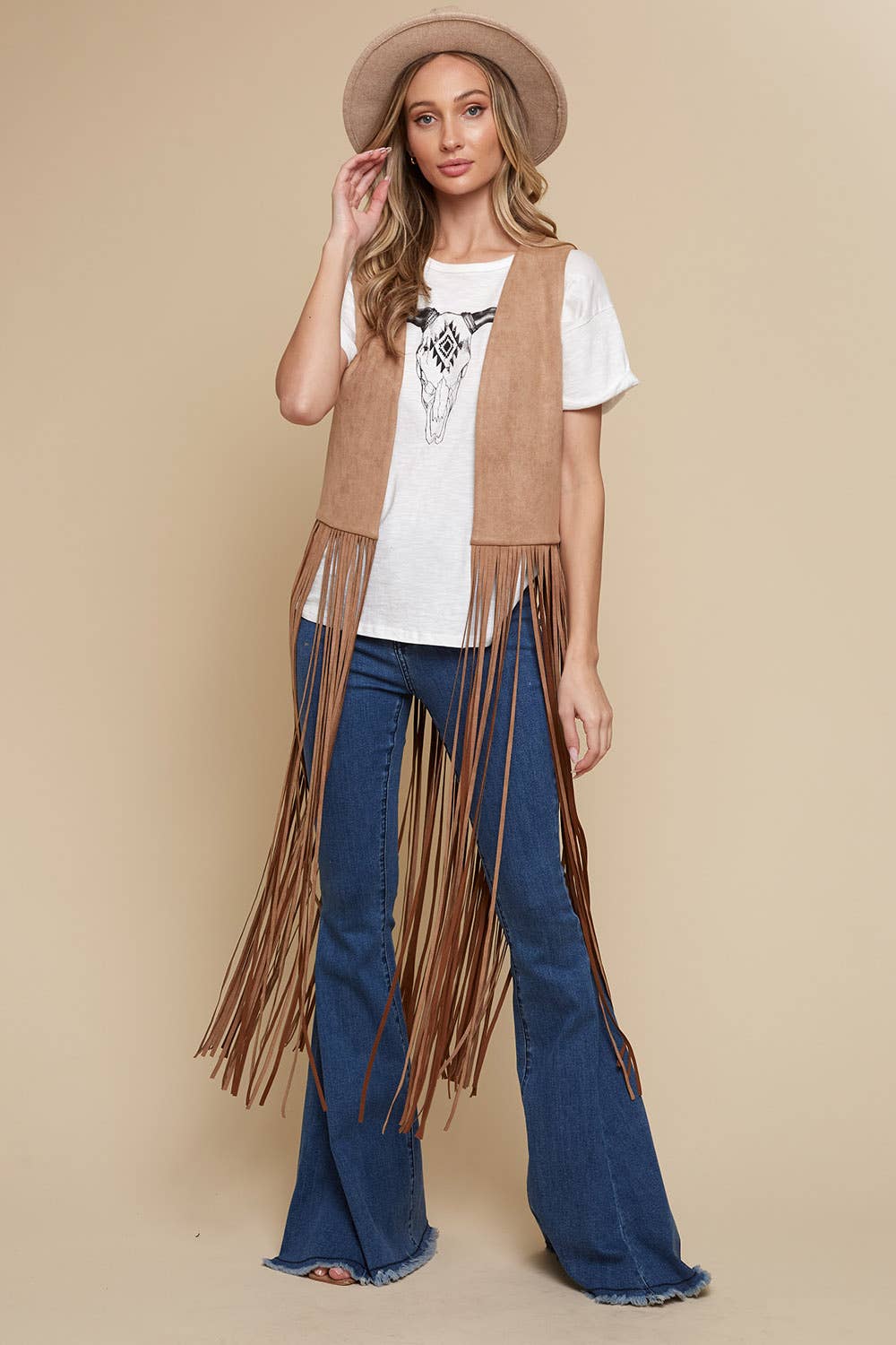 Fringe Suede Vest