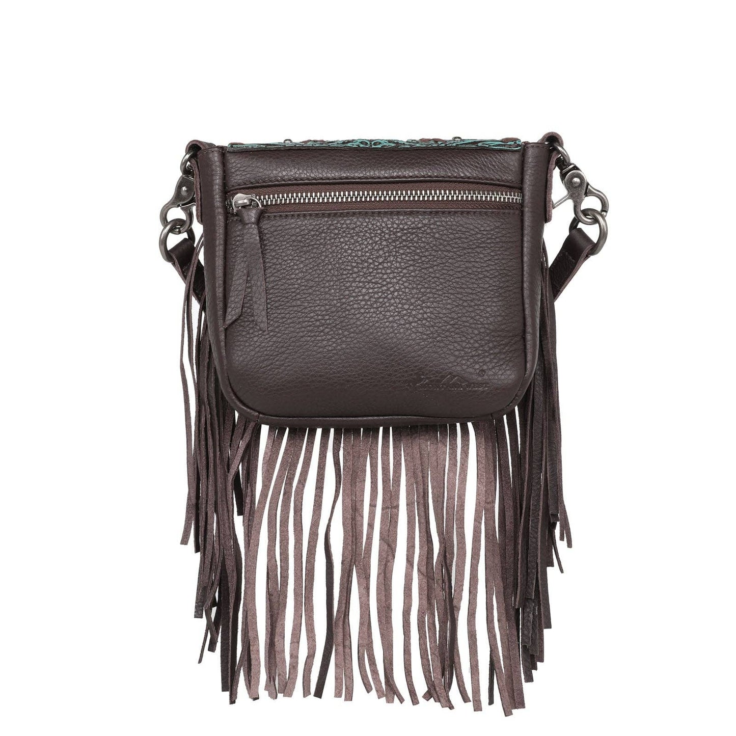 Montana West Genuine Leather Fringe Tooled Collection