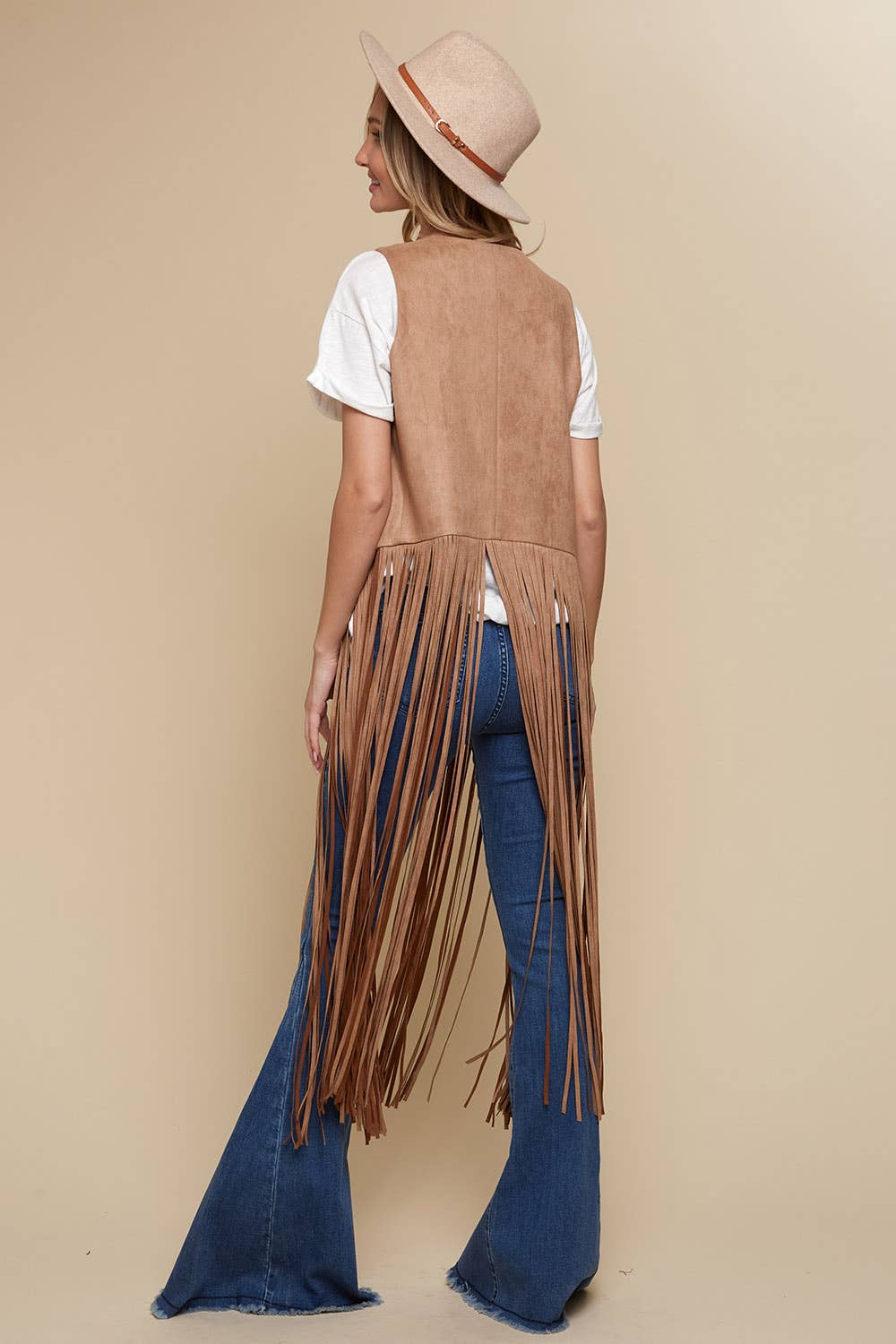 Fringe Suede Vest