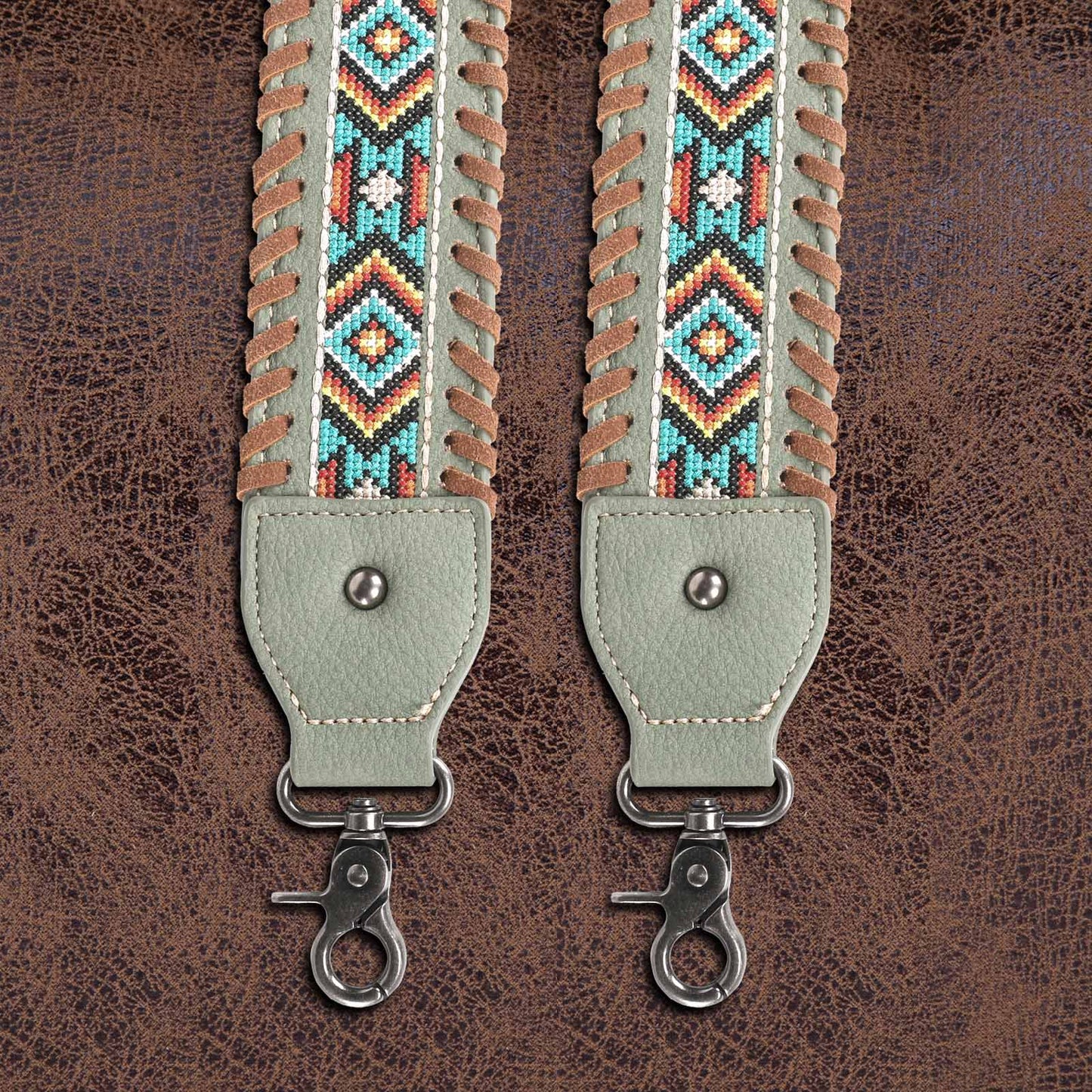 Montana West Embroidered Aztec Guitar / Purse Strap