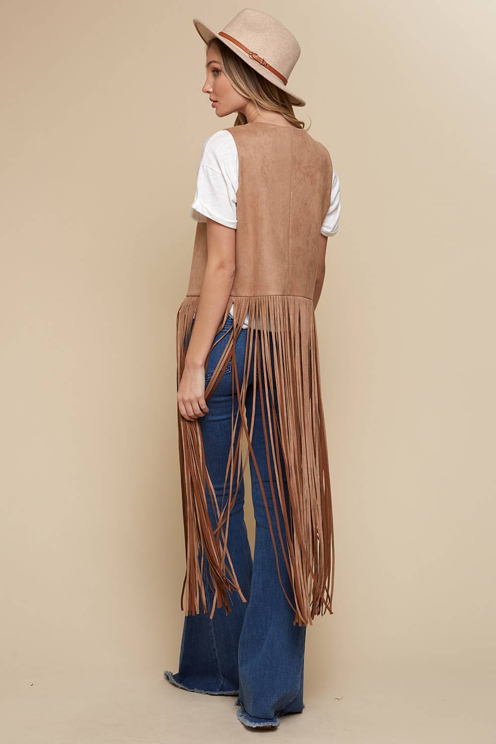 Fringe Suede Vest