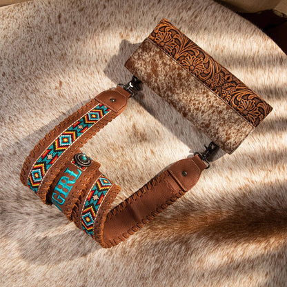 Montana West Embroidered Aztec Guitar / Purse Strap