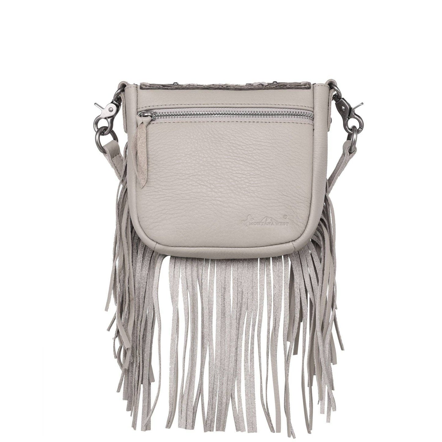 Montana West Genuine Leather Fringe Tooled Collection