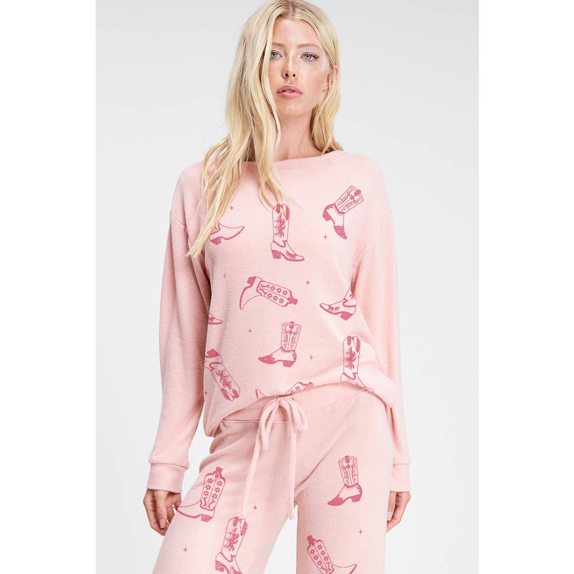 Boots all over soft lounge wear set