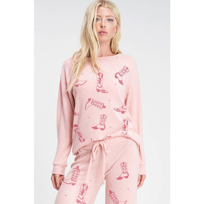 Boots all over soft lounge wear set