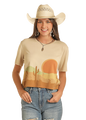 Desert Scene Tee by Rock & Roll Denim