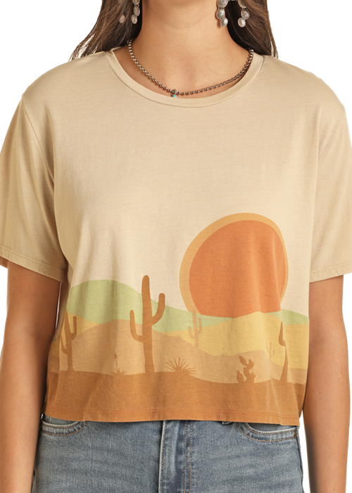 Desert Scene Tee by Rock & Roll Denim