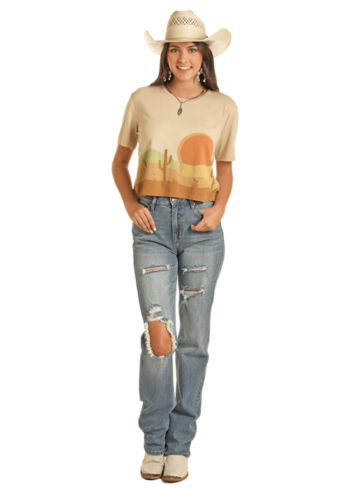 Desert Scene Tee by Rock & Roll Denim