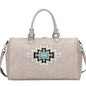 Montana West Aztec Weekender Bag - Khaki