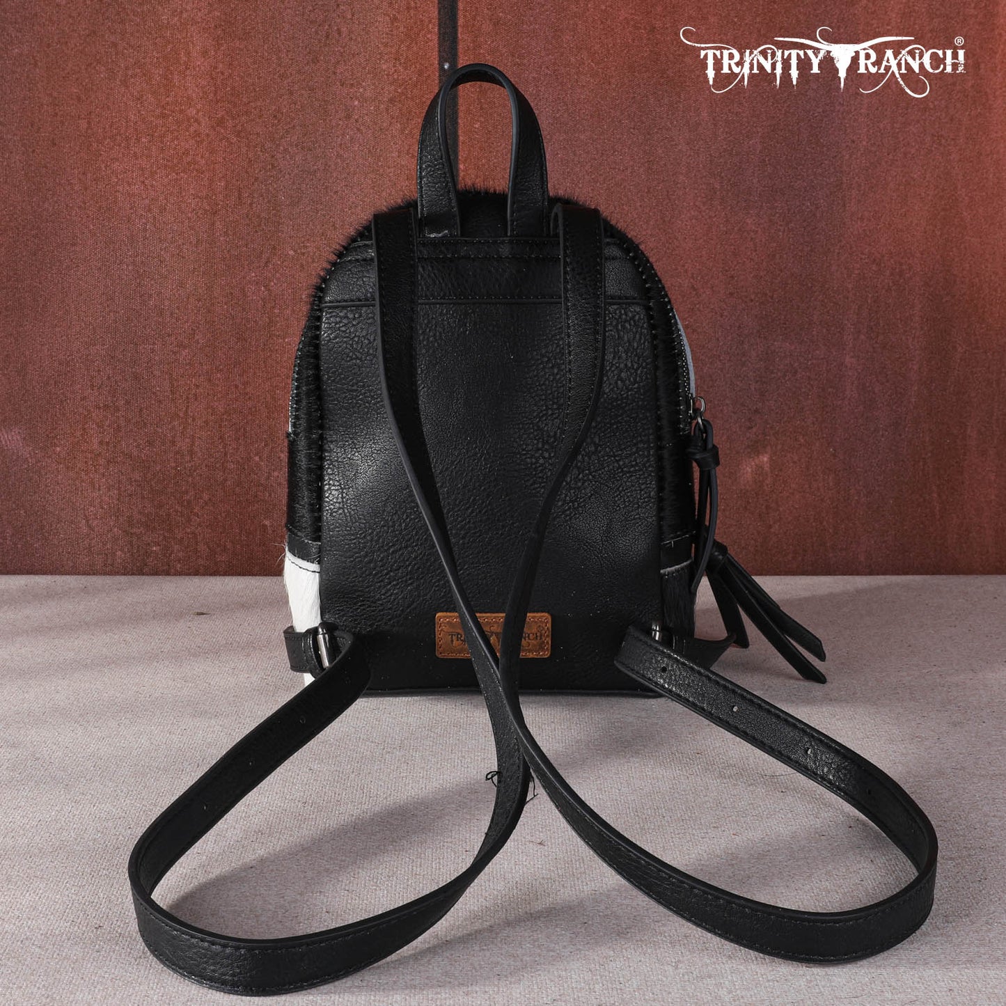 Trinity Ranch Hair-On Cowhide Collection Mini Backpack