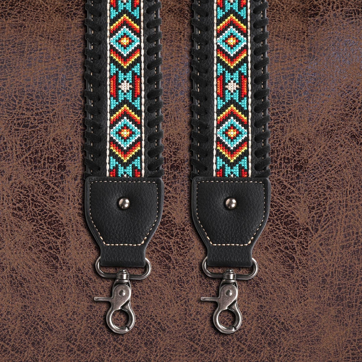 Montana West Embroidered Aztec Guitar / Purse Strap