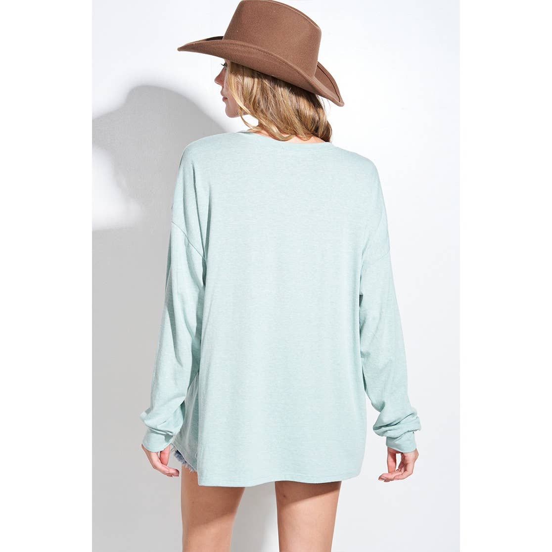 Oh What Fun It Is to Ride long sleeve oversized top