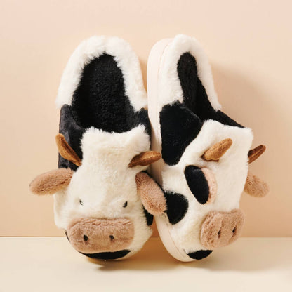 Cozy Cow Slippers