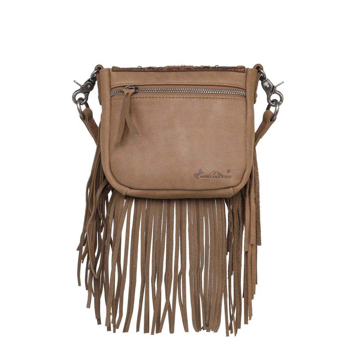 Montana West Genuine Leather Fringe Tooled Collection