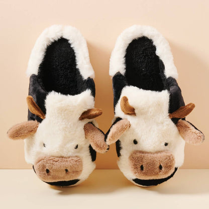 Cozy Cow Slippers