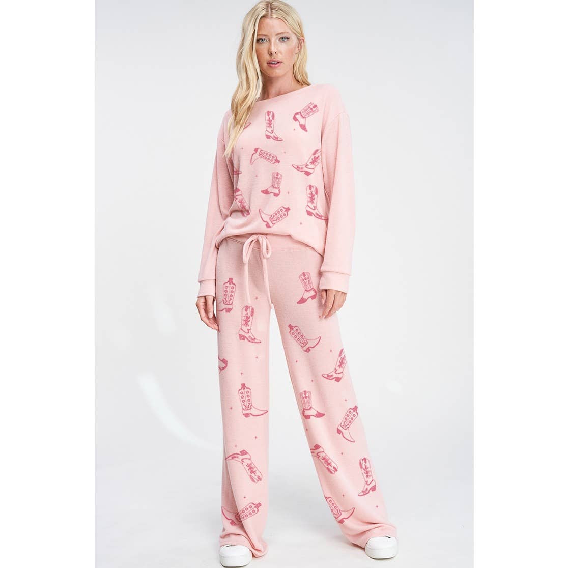 Boots all over soft lounge wear set